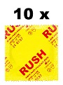 RUSH CONDOMS 10X